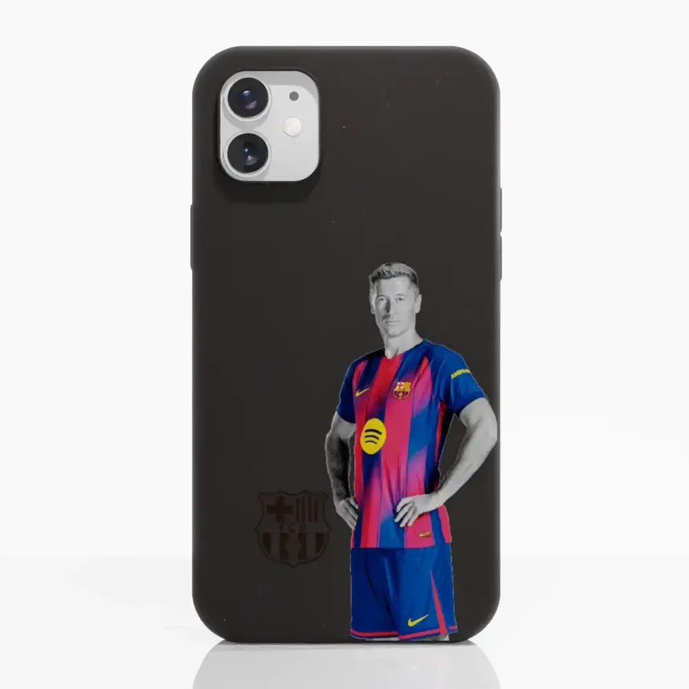 FC Barcelona Official Compostable Phone Case Lewandowski