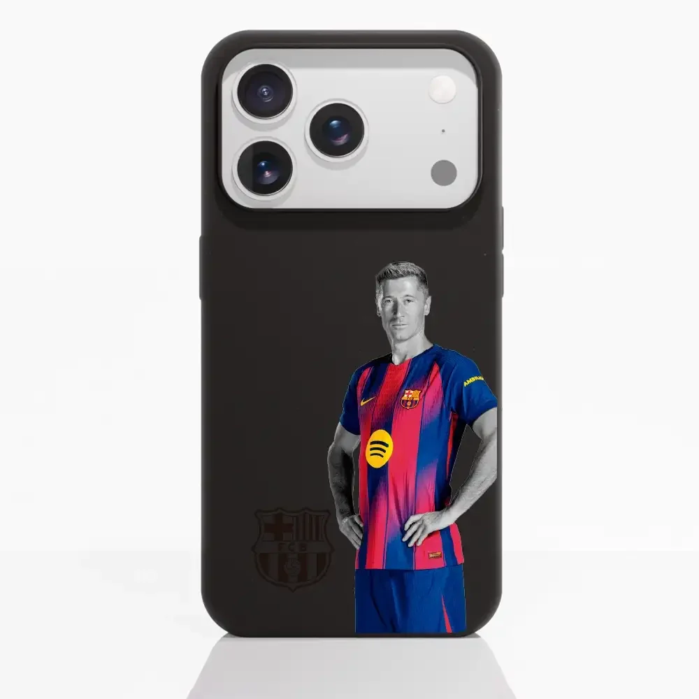 FC Barcelona Official Compostable Phone Case Lewandowski - Image 24