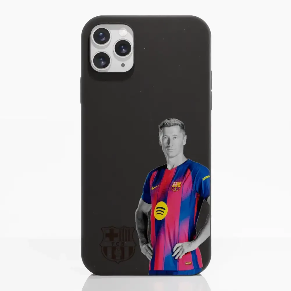 FC Barcelona Official Compostable Phone Case Lewandowski - Image 3