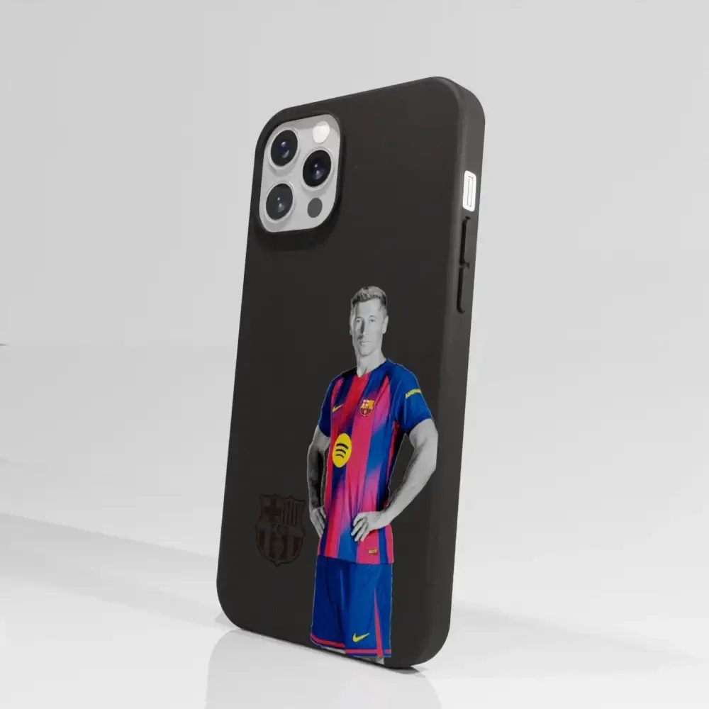 FC Barcelona Official Compostable Phone Case Lewandowski - Image 52