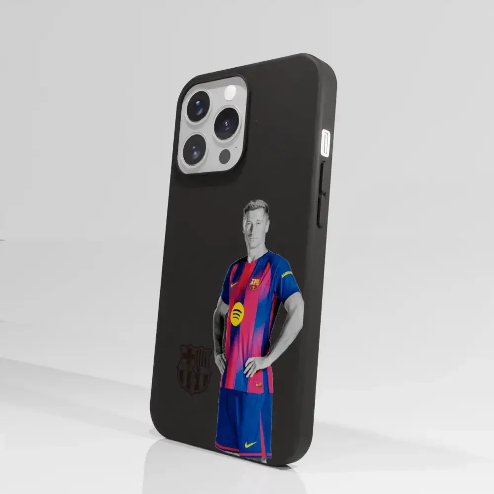 FC Barcelona Official Compostable Phone Case Lewandowski - Image 55