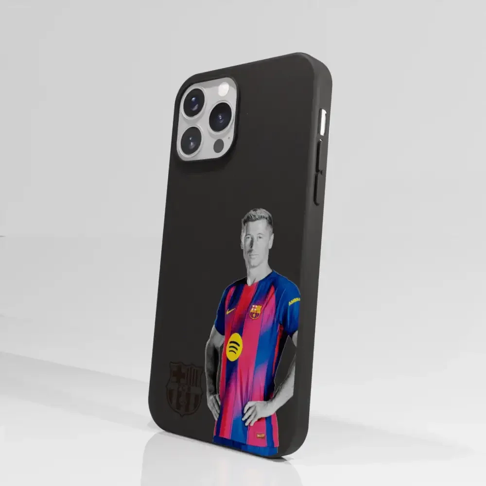 FC Barcelona Official Compostable Phone Case Lewandowski - Image 56