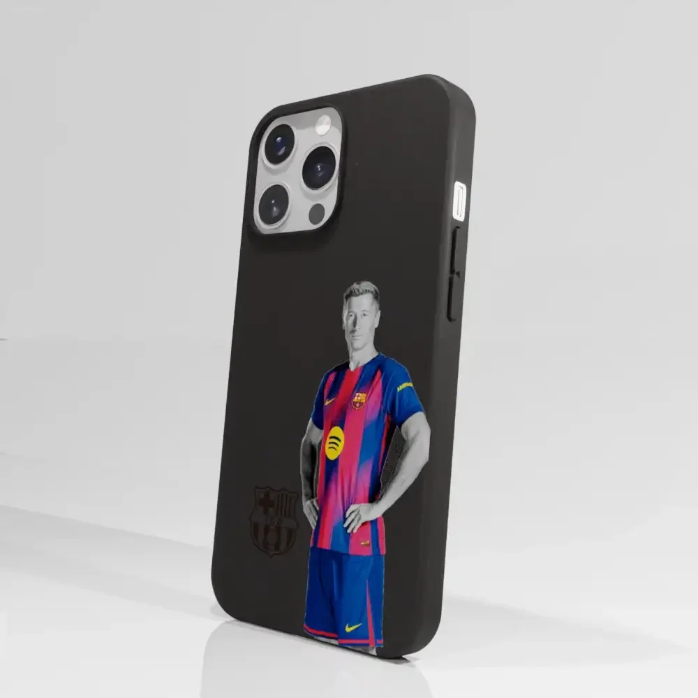 FC Barcelona Official Compostable Phone Case Lewandowski - Image 59
