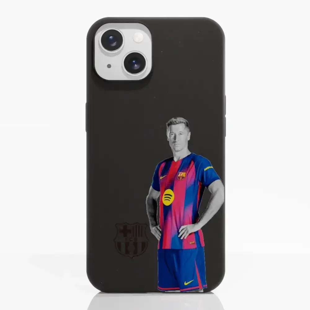 FC Barcelona Official Compostable Phone Case Lewandowski - Image 7