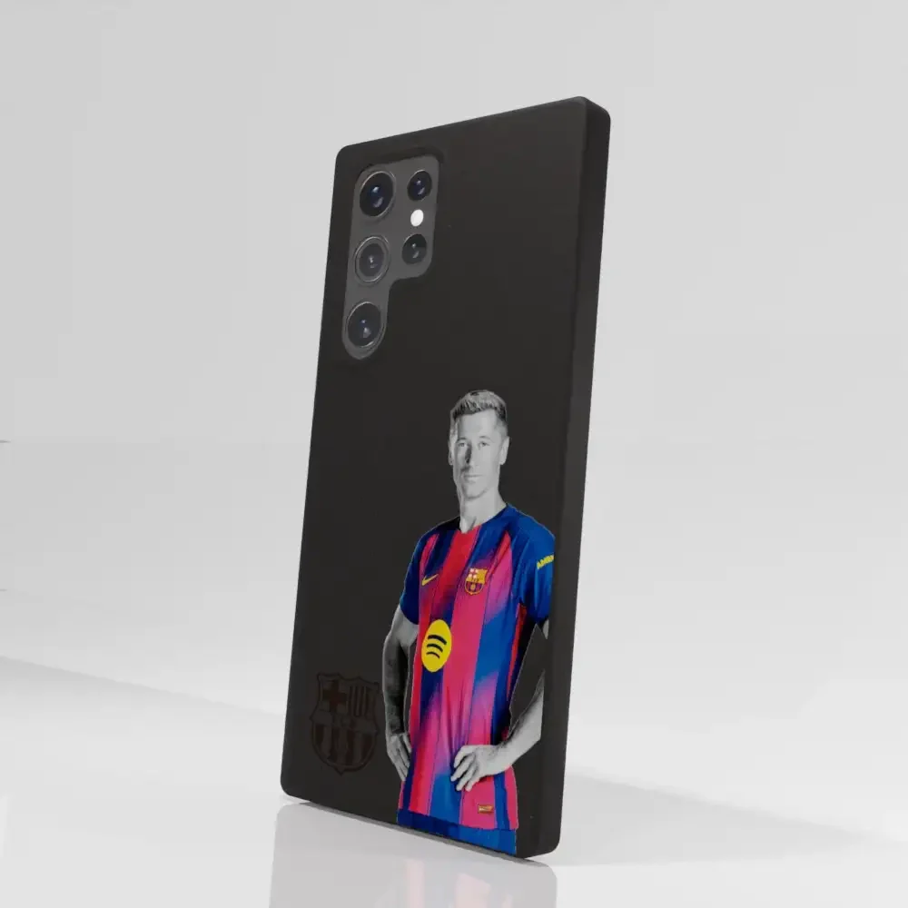 FC Barcelona Official Compostable Phone Case Lewandowski - Image 74