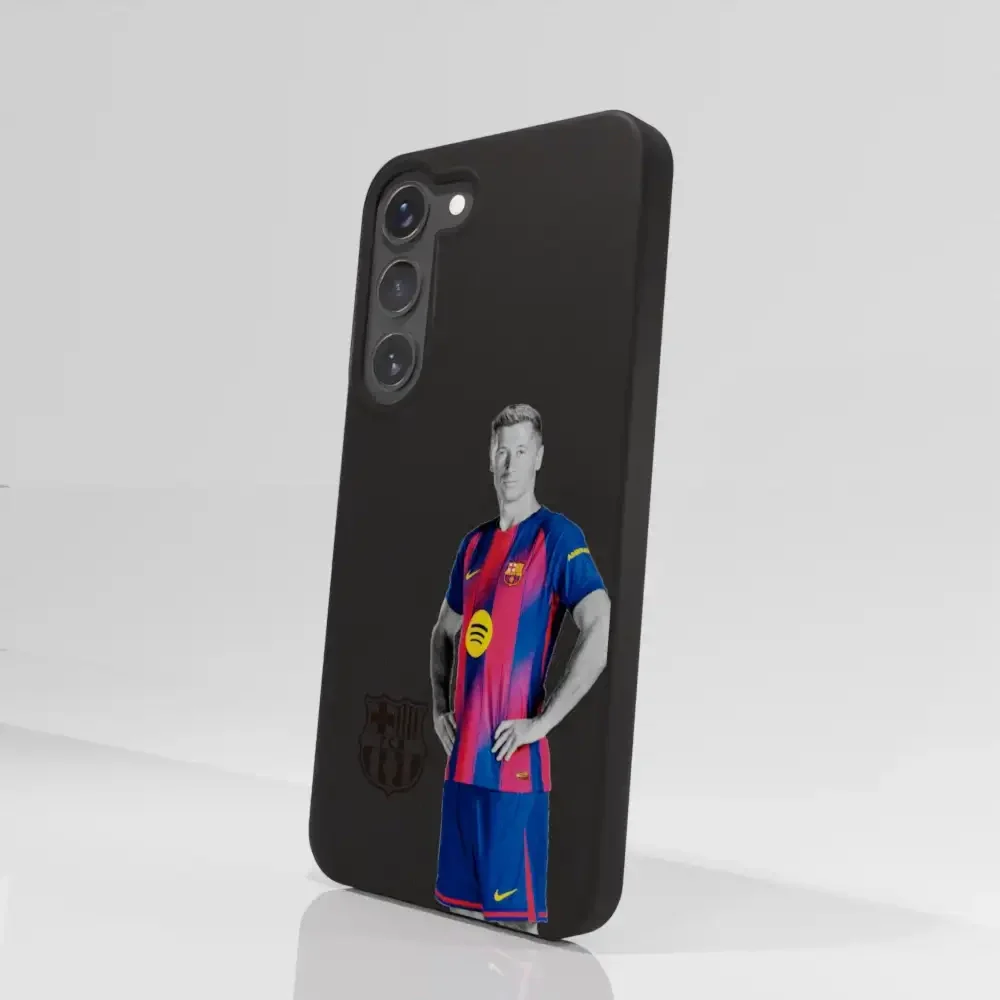 FC Barcelona Official Compostable Phone Case Lewandowski - Image 75