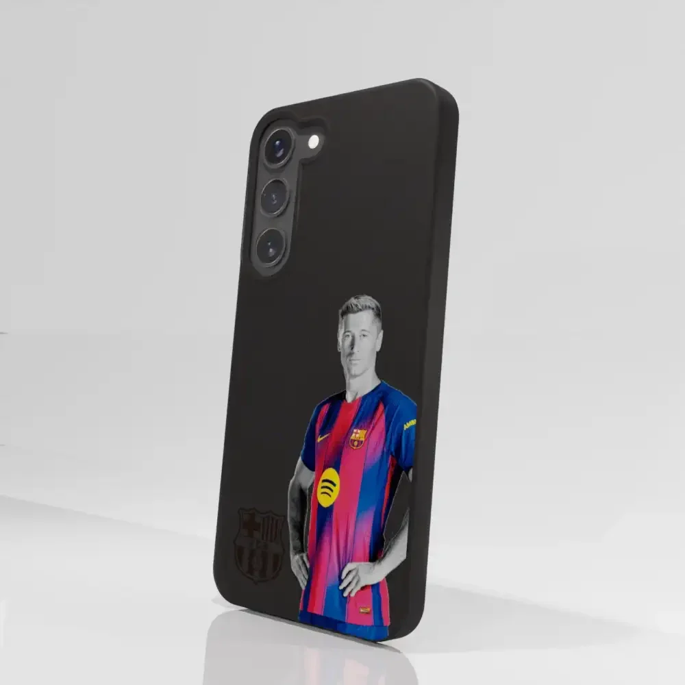 FC Barcelona Official Compostable Phone Case Lewandowski - Image 76