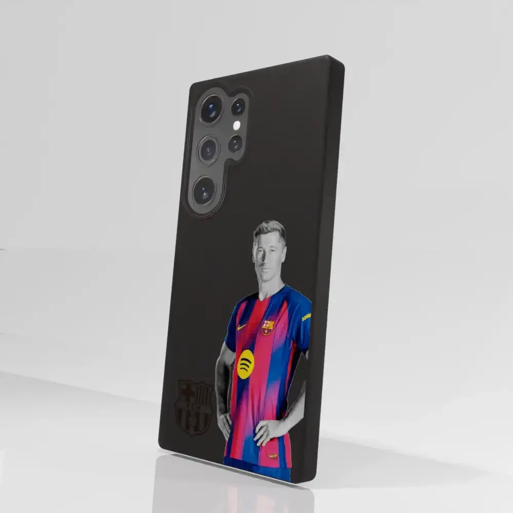 FC Barcelona Official Compostable Phone Case Lewandowski - Image 77