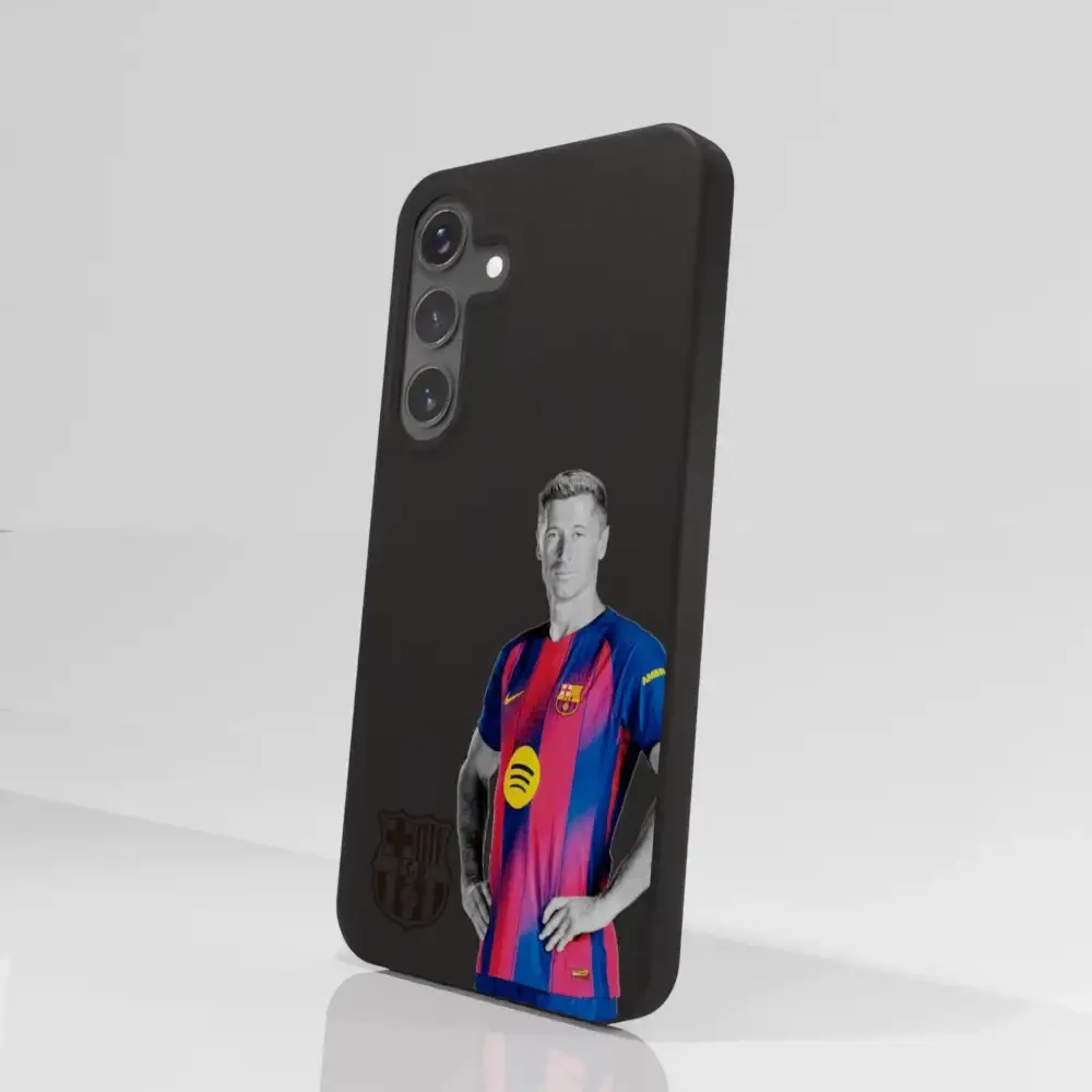 FC Barcelona Official Compostable Phone Case Lewandowski - Image 79