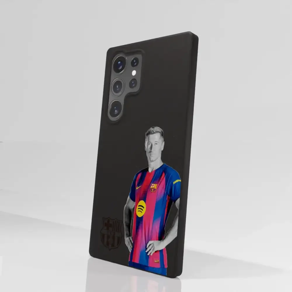 FC Barcelona Official Compostable Phone Case Lewandowski - Image 80