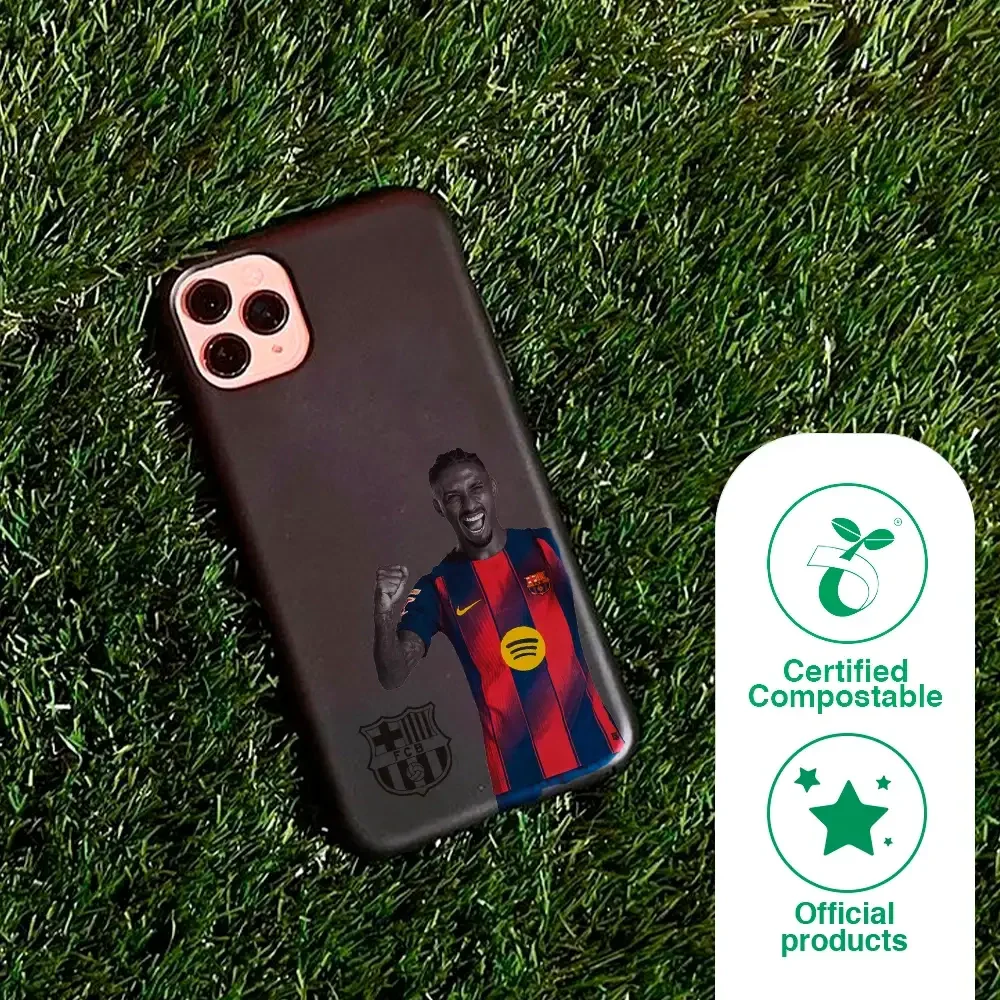 FC Barcelona Official Compostable Phone Case Raphinha - Image 86