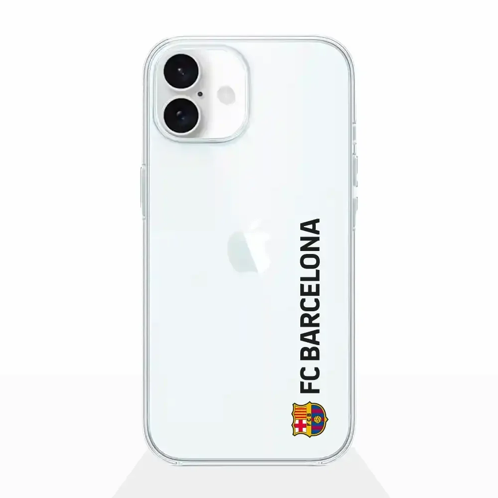 FC Barcelona Official Transparent Phone Case Black Vertical - Image 14