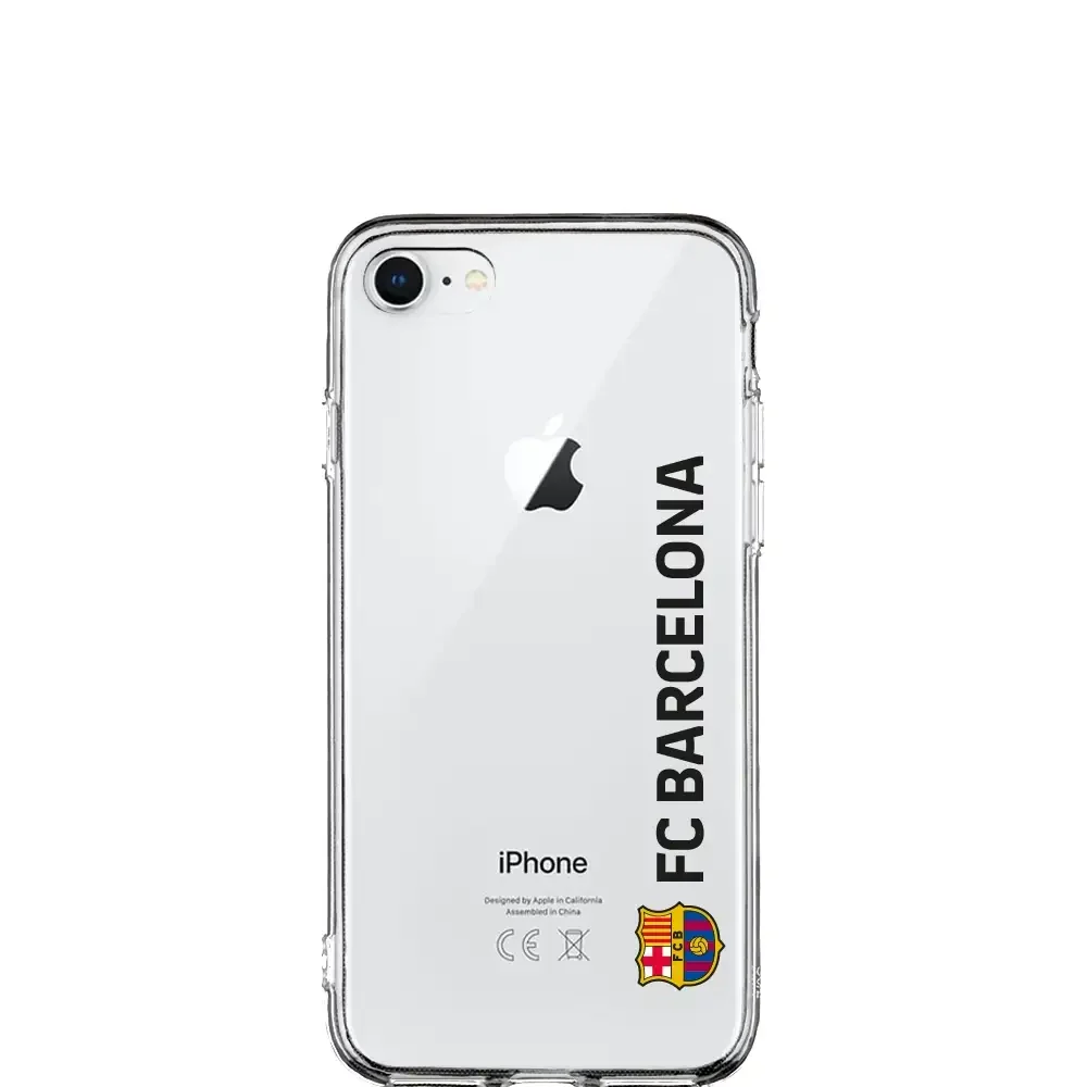 FC Barcelona Official Transparent Phone Case Black Vertical - Image 19