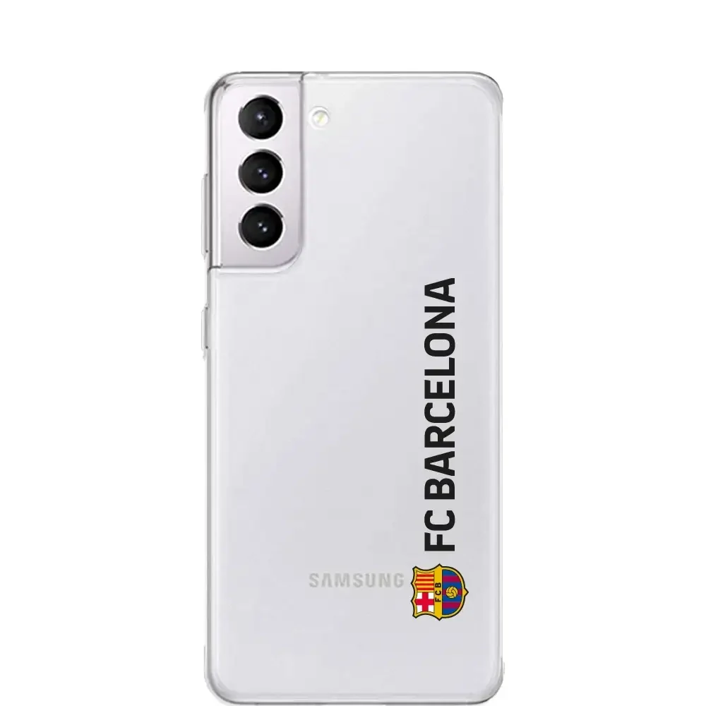 FC Barcelona Official Transparent Phone Case Black Vertical - Image 23