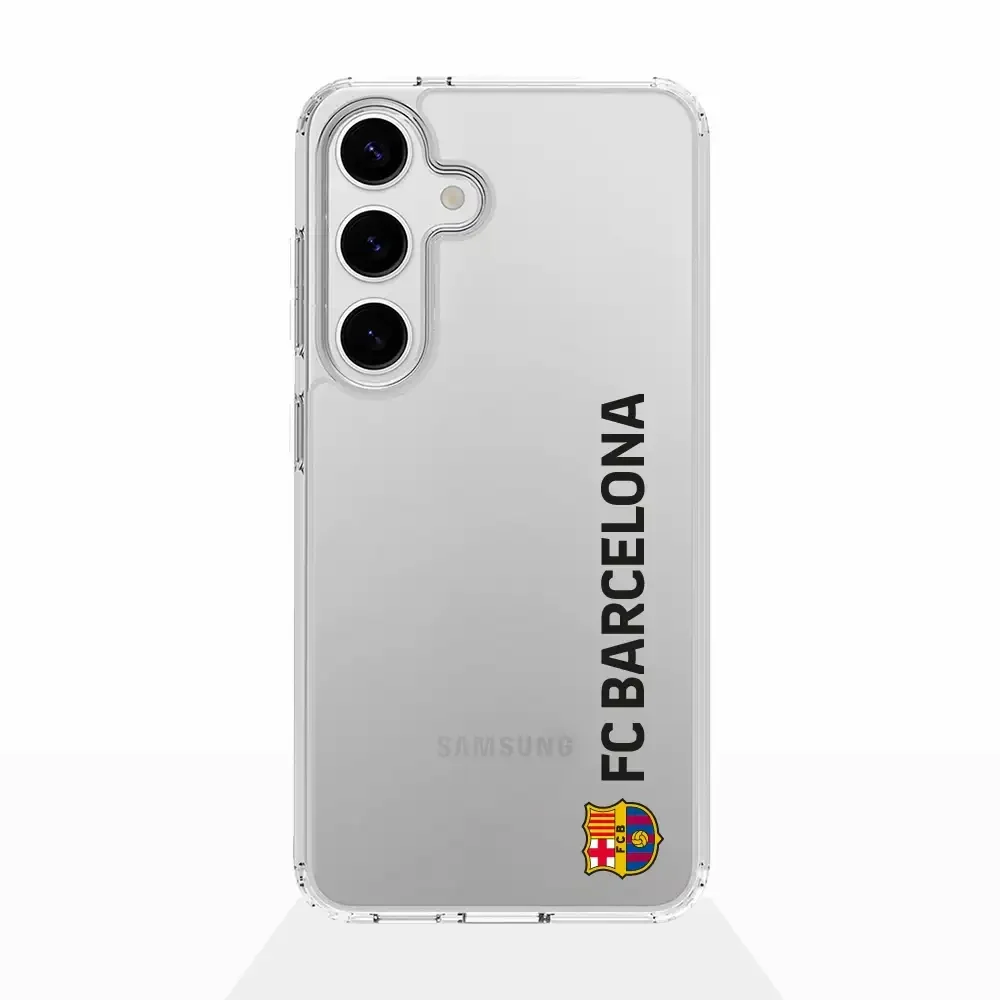 FC Barcelona Official Transparent Phone Case Black Vertical - Image 30