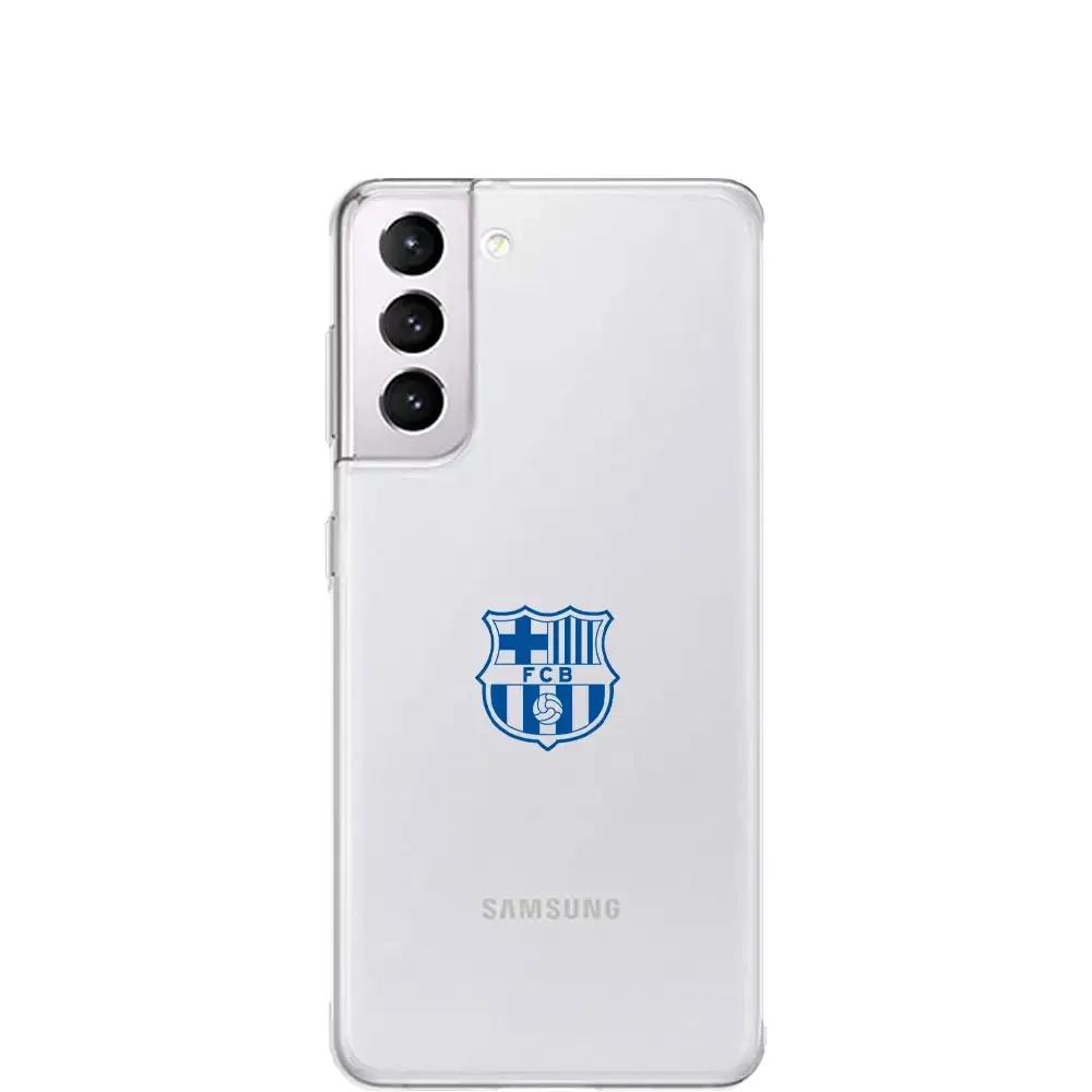 FC Barcelona Official Transparent Phone Case Blue Crest - Image 22