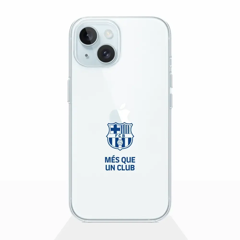 FC Barcelona Official Transparent Phone Case More Than a Club Blue - Image 11