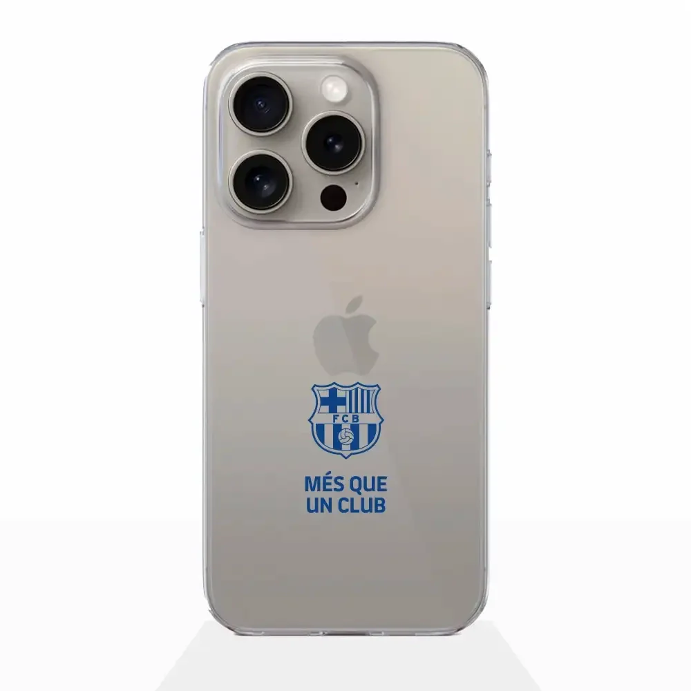 FC Barcelona Official Transparent Phone Case More Than a Club Blue - Image 12