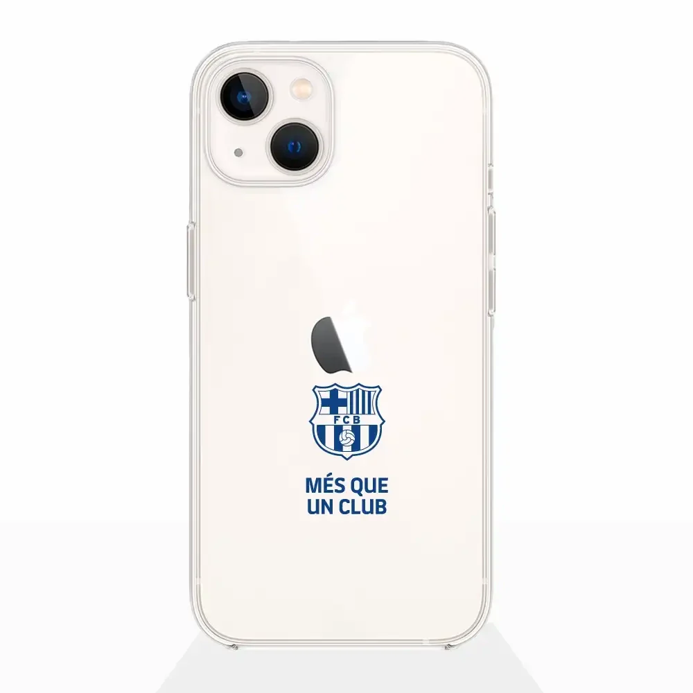FC Barcelona Official Transparent Phone Case More Than a Club Blue - Image 4