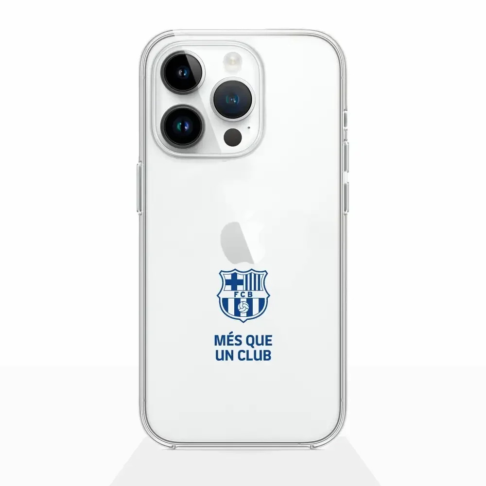 FC Barcelona Official Transparent Phone Case More Than a Club Blue - Image 8