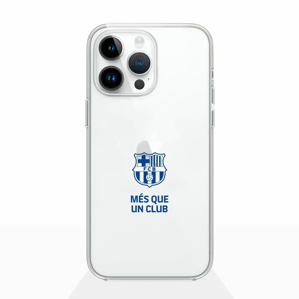 FC Barcelona Official Transparent Phone Case More Than a Club Blue - Image 9