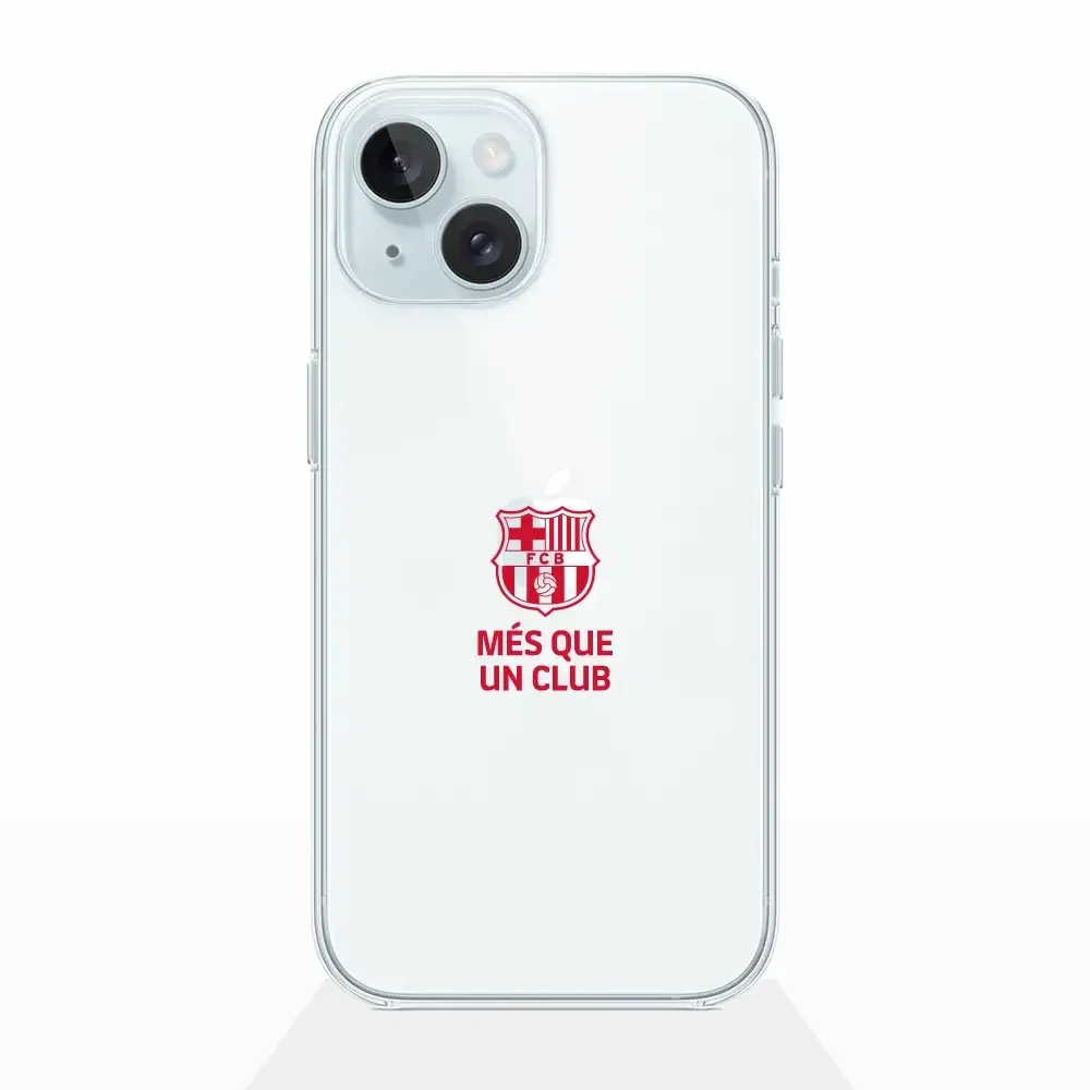 FC Barcelona Official Transparent Phone Case More Than a Club Red - Image 11