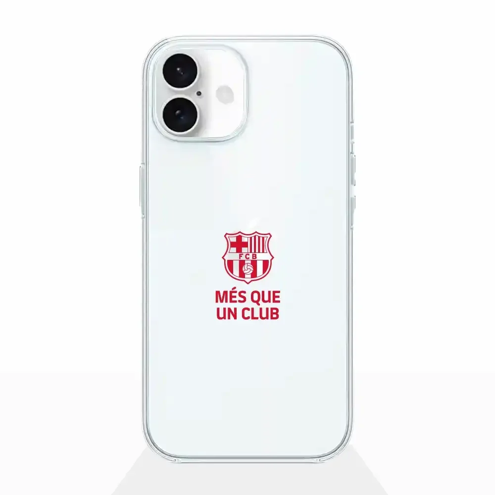 FC Barcelona Official Transparent Phone Case More Than a Club Red - Image 14