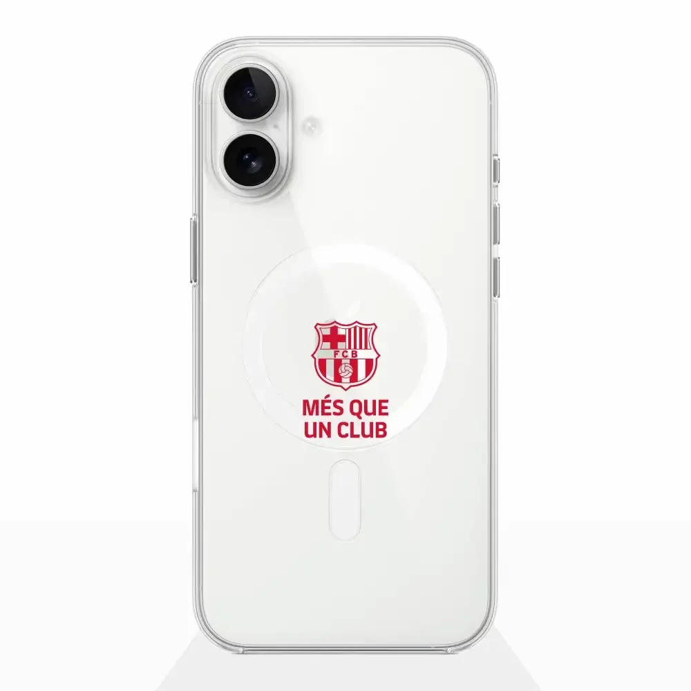 FC Barcelona Official Transparent Phone Case More Than a Club Red - Image 16