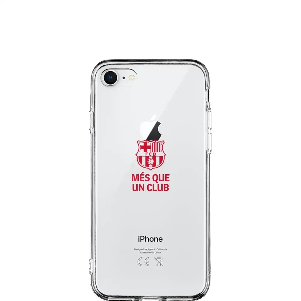 FC Barcelona Official Transparent Phone Case More Than a Club Red - Image 19