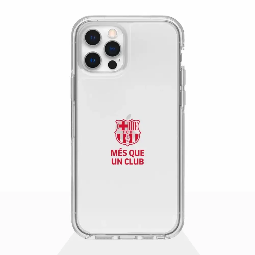 FC Barcelona Official Transparent Phone Case More Than a Club Red - Image 2