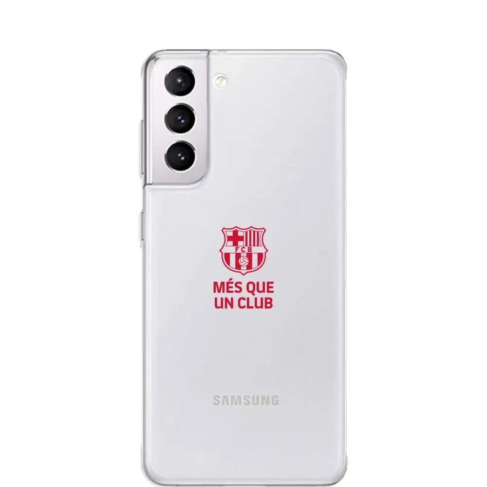 FC Barcelona Official Transparent Phone Case More Than a Club Red - Image 23