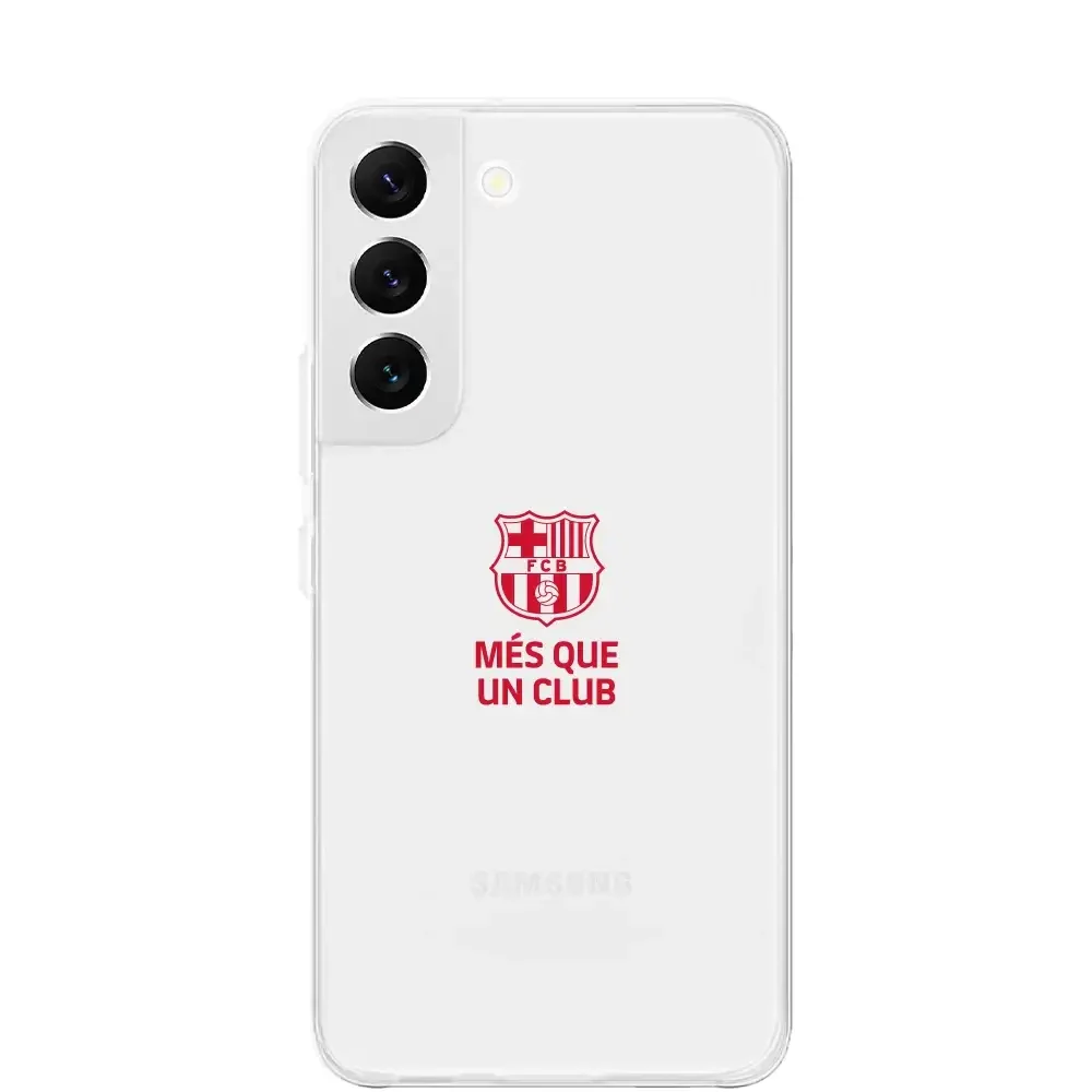 FC Barcelona Official Transparent Phone Case More Than a Club Red - Image 25