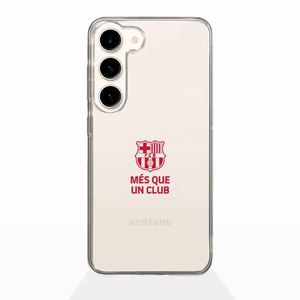 FC Barcelona Official Transparent Phone Case More Than a Club Red - Image 26