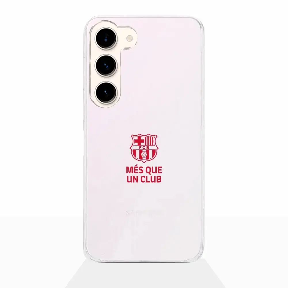 FC Barcelona Official Transparent Phone Case More Than a Club Red - Image 27
