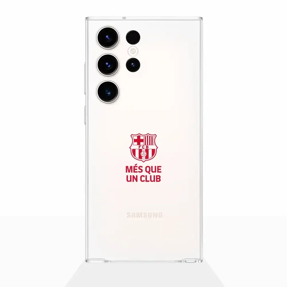FC Barcelona Official Transparent Phone Case More Than a Club Red - Image 28