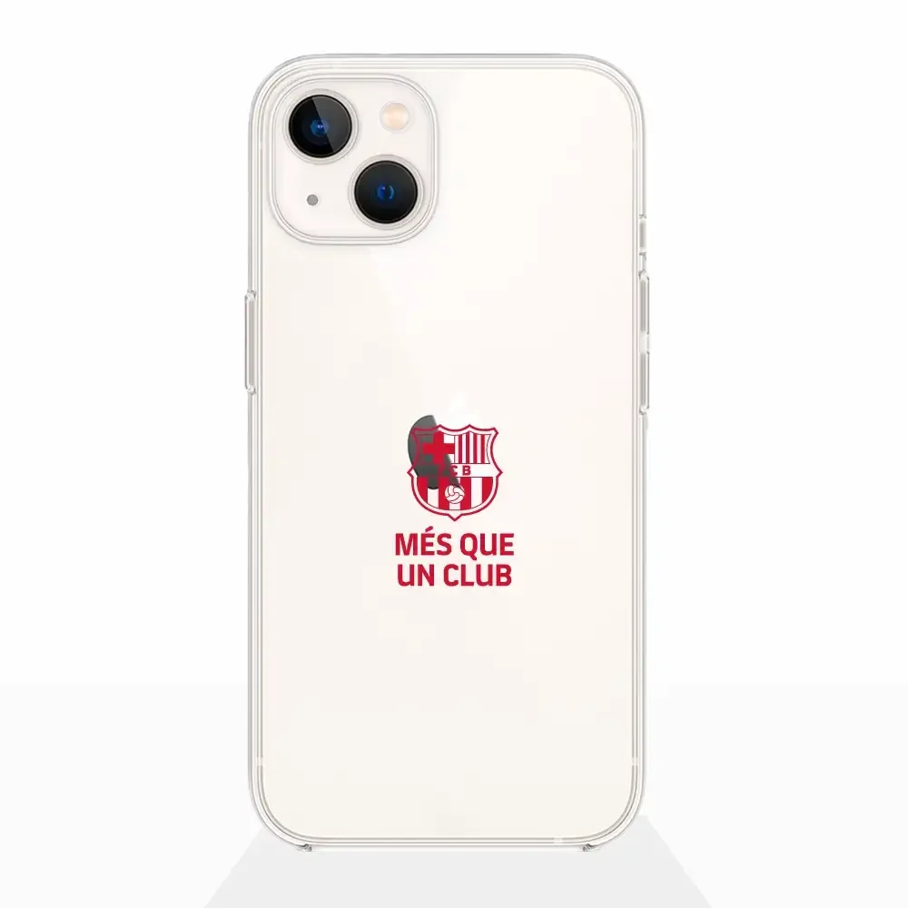 FC Barcelona Official Transparent Phone Case More Than a Club Red - Image 4