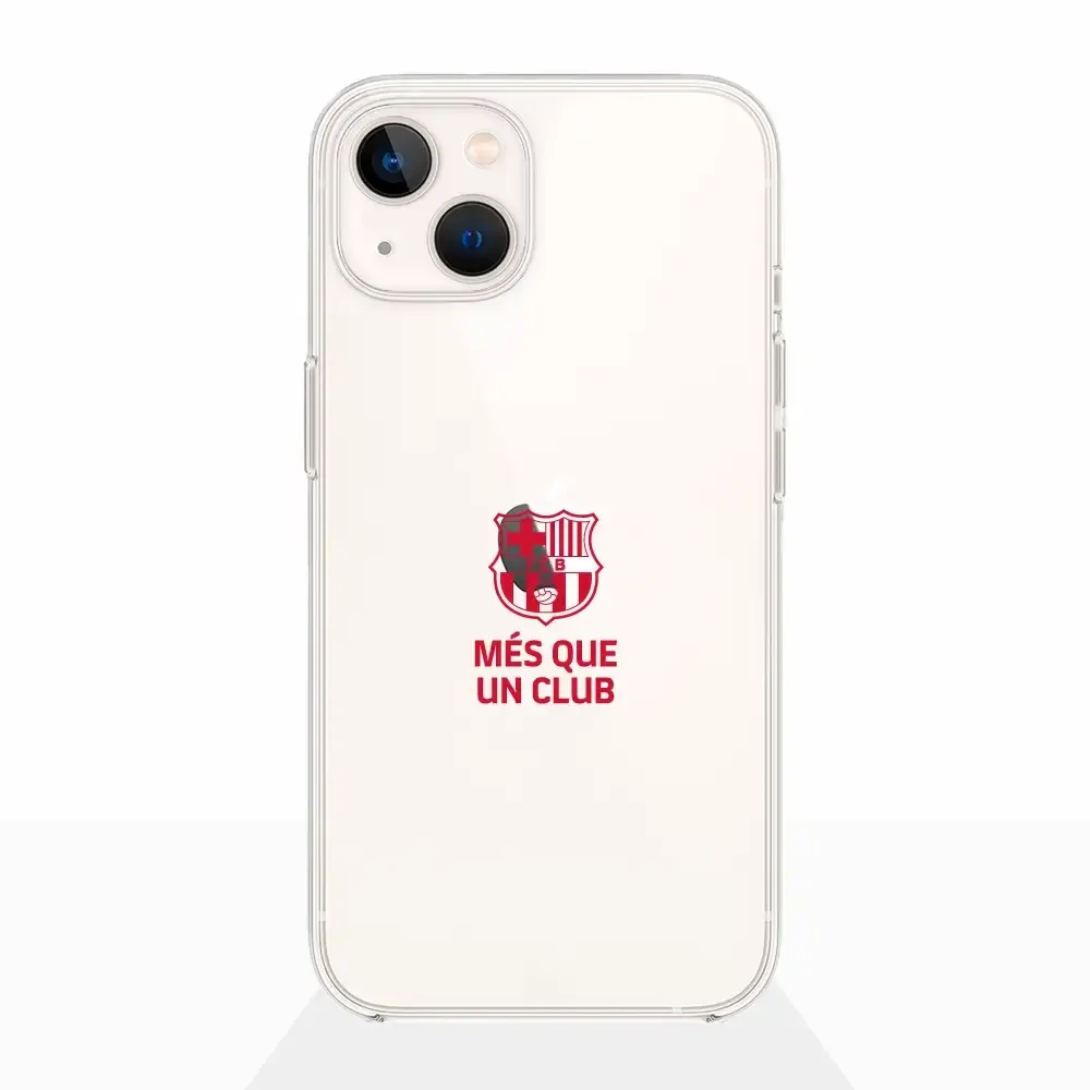 FC Barcelona Official Transparent Phone Case More Than a Club Red - Image 6