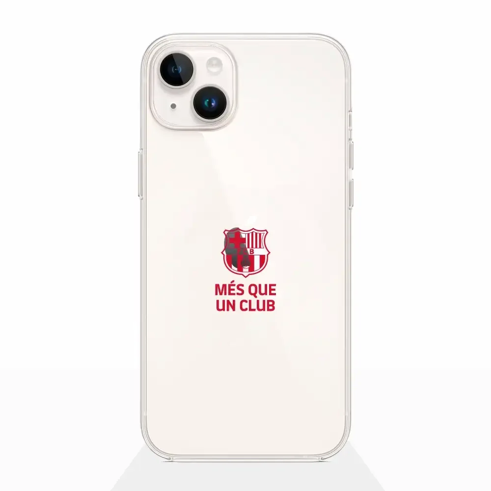 FC Barcelona Official Transparent Phone Case More Than a Club Red - Image 7
