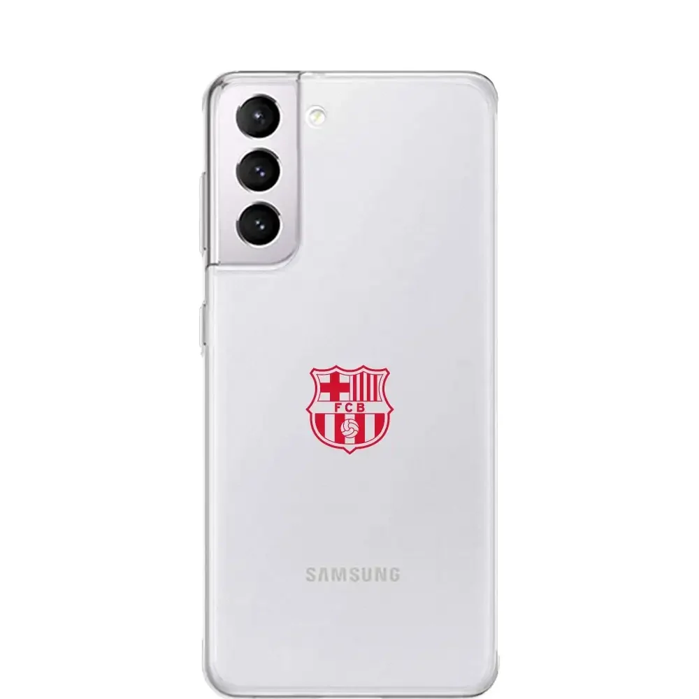FC Barcelona Official Transparent Phone Case Red Crest - Image 23