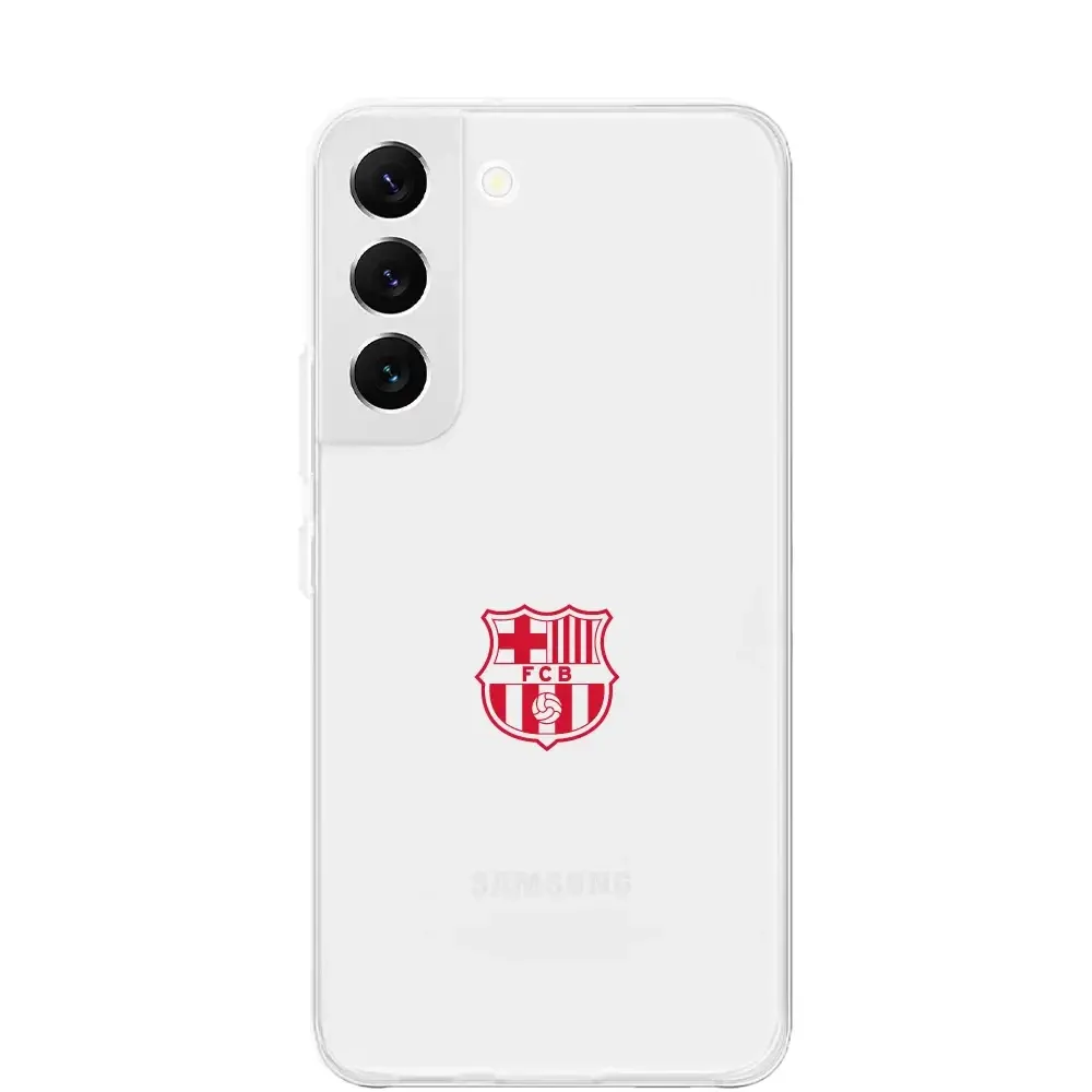 FC Barcelona Official Transparent Phone Case Red Crest - Image 25