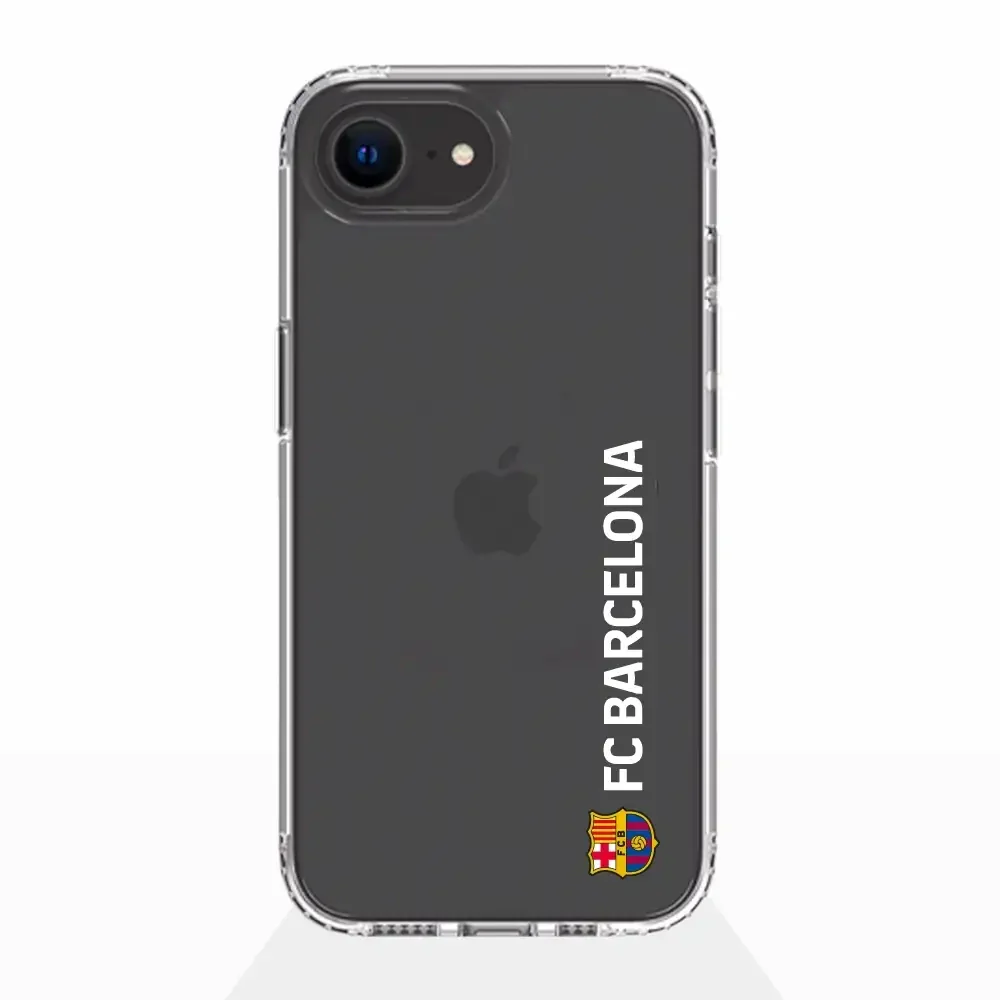 FC Barcelona Official Transparent Phone Case White Vertical - Image 15