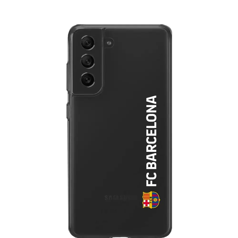 FC Barcelona Official Transparent Phone Case White Vertical - Image 23