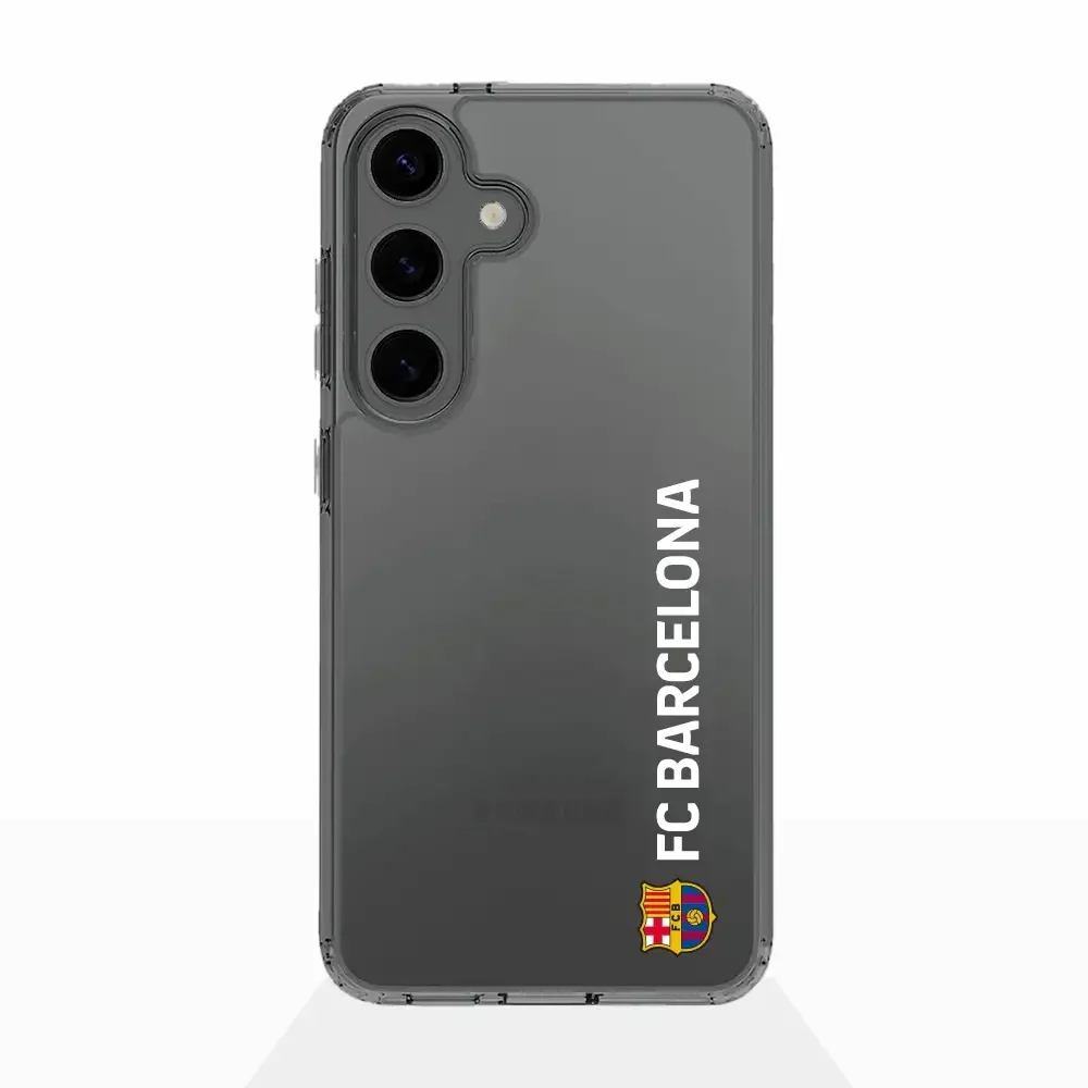 FC Barcelona Official Transparent Phone Case White Vertical - Image 29