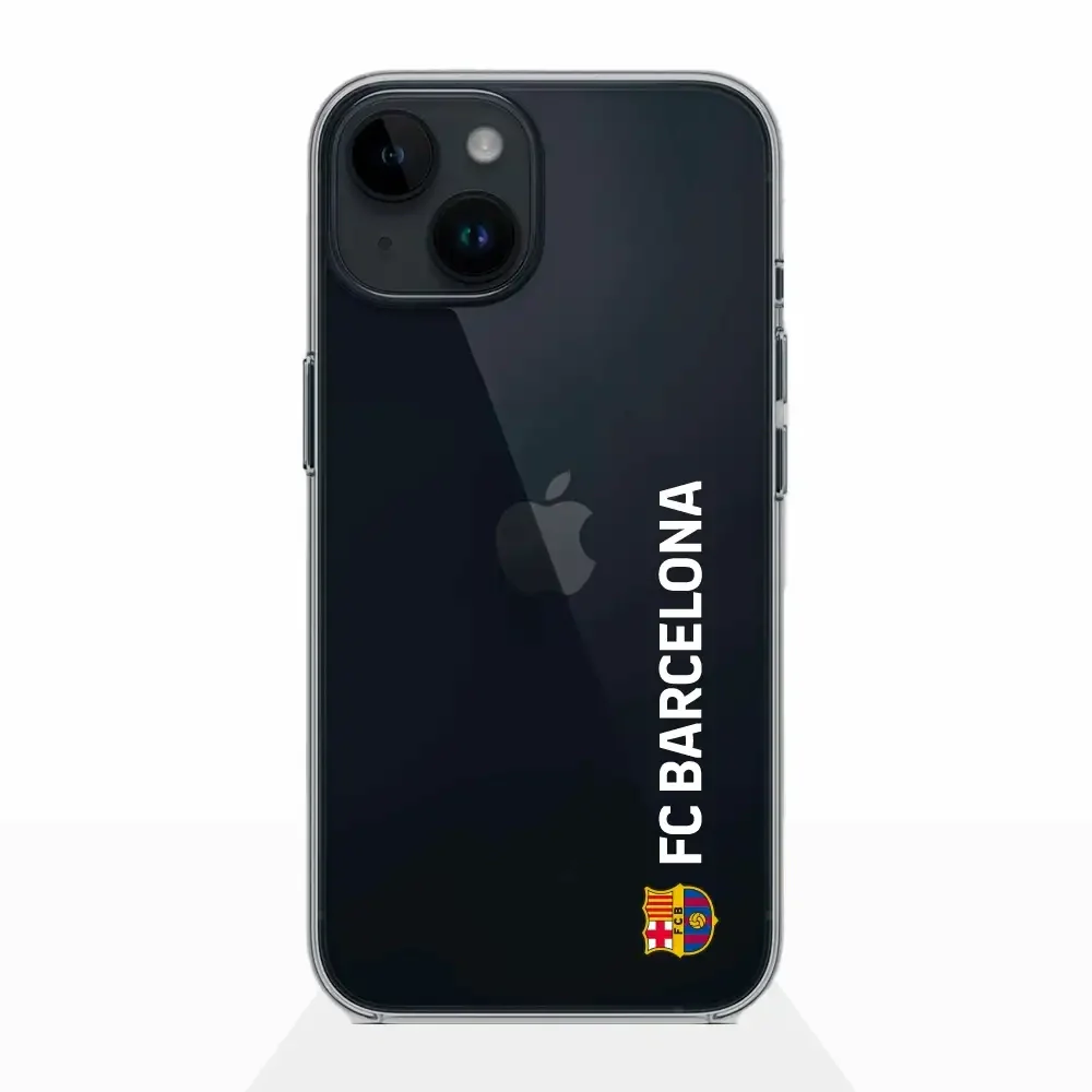 FC Barcelona Official Transparent Phone Case White Vertical - Image 6