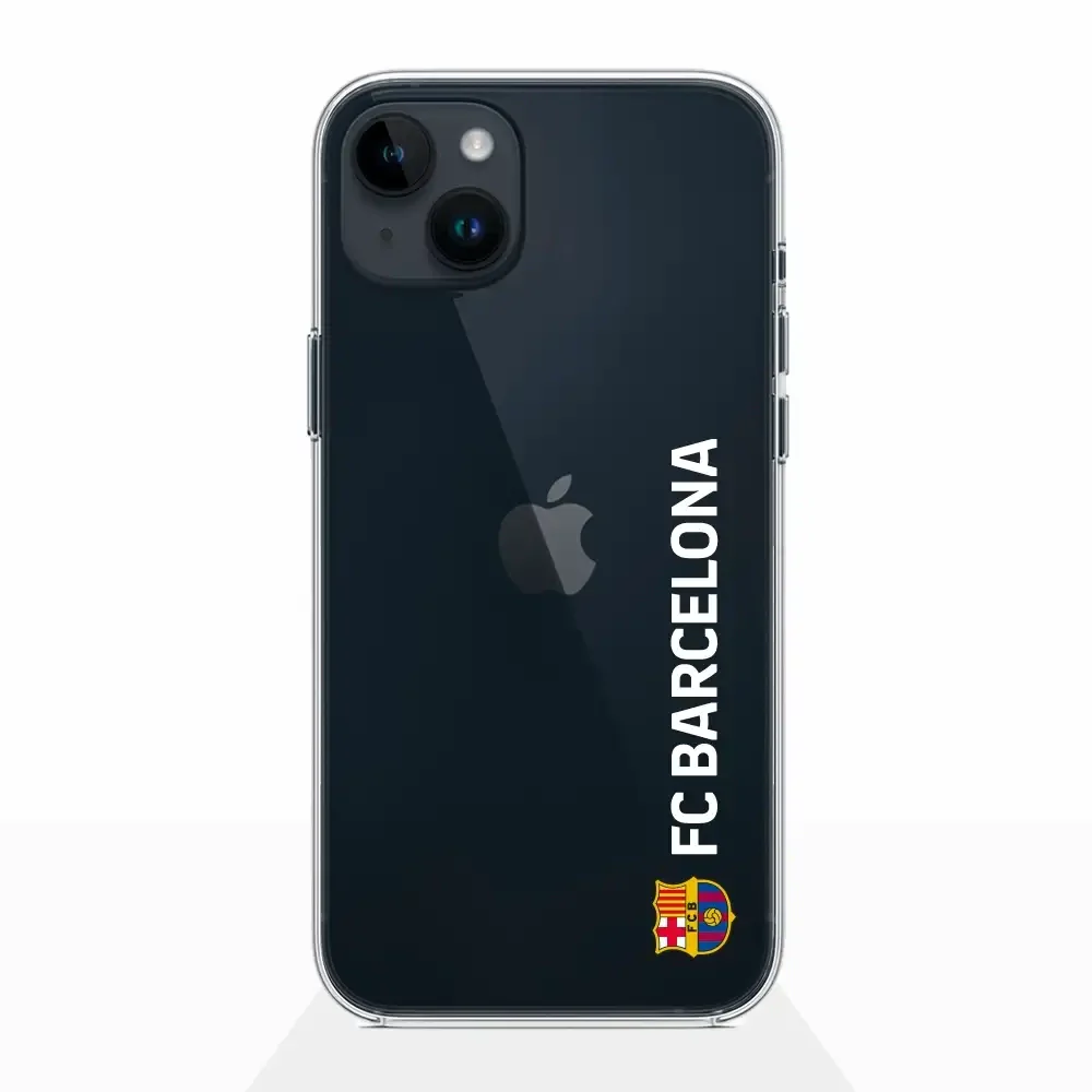 FC Barcelona Official Transparent Phone Case White Vertical - Image 7