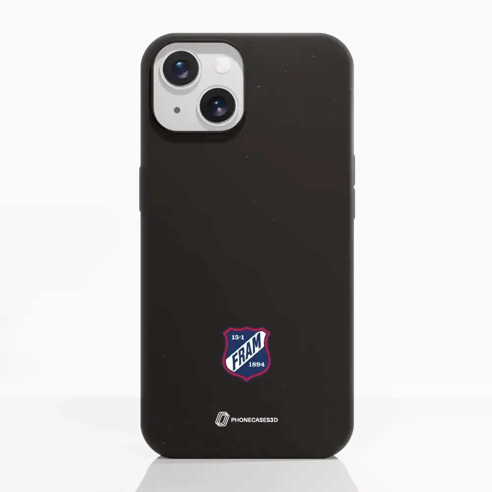 Fram Larvik Official Black Compostable Phone Case Minimal Crest - Image 13