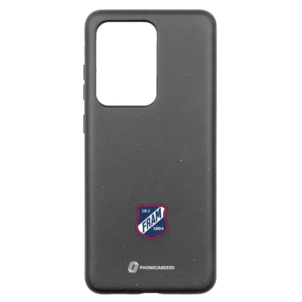 Fram Larvik Official Black Compostable Phone Case Minimal Crest - Image 28