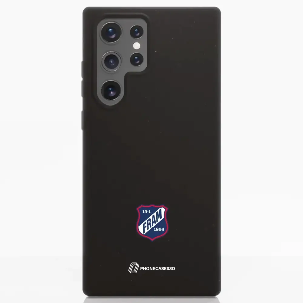 Fram Larvik Official Black Compostable Phone Case Minimal Crest - Image 34