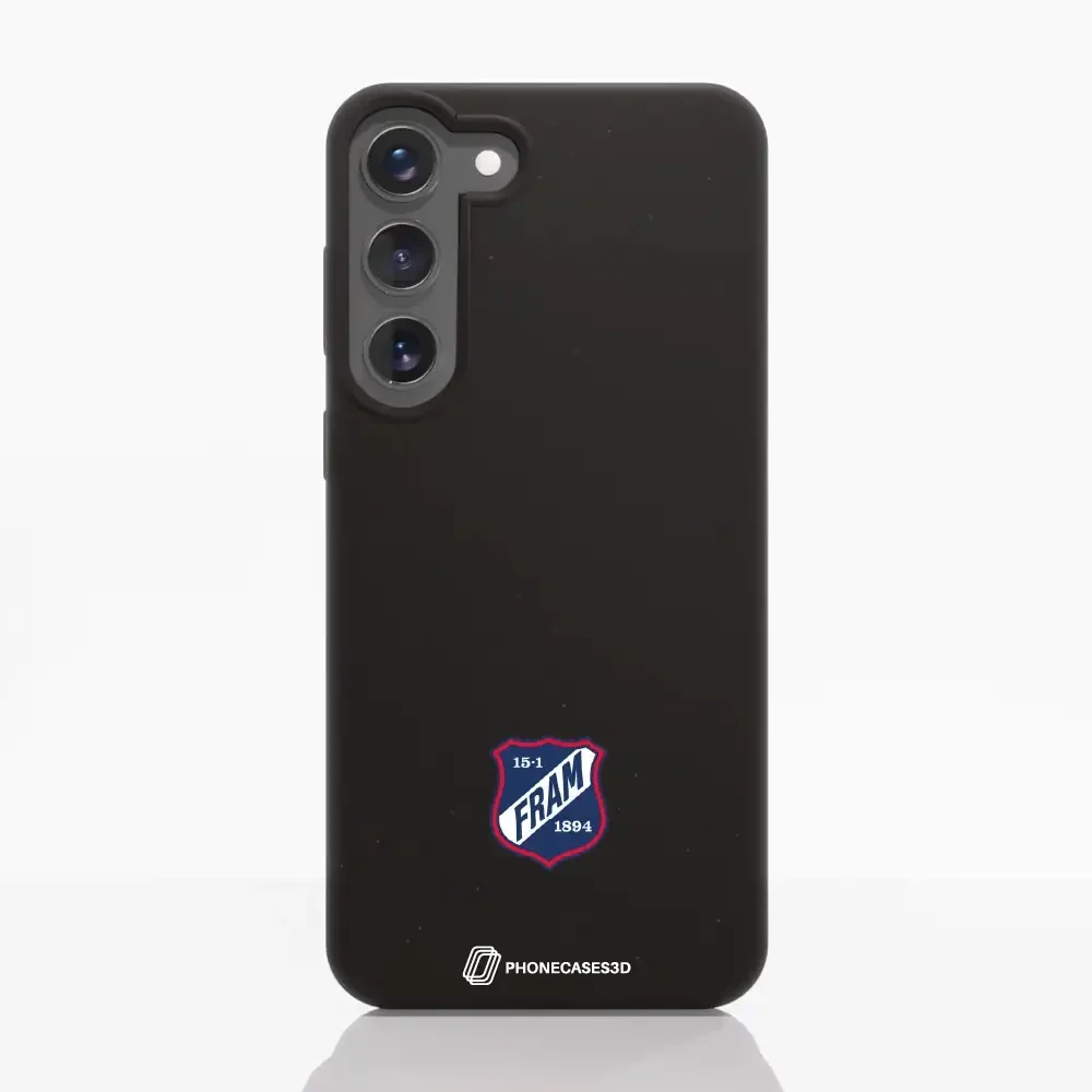 Fram Larvik Official Black Compostable Phone Case Minimal Crest - Image 36