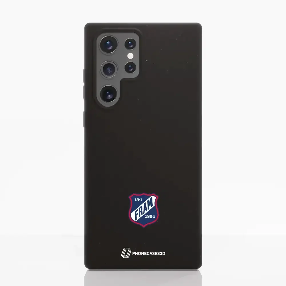 Fram Larvik Official Black Compostable Phone Case Minimal Crest - Image 37